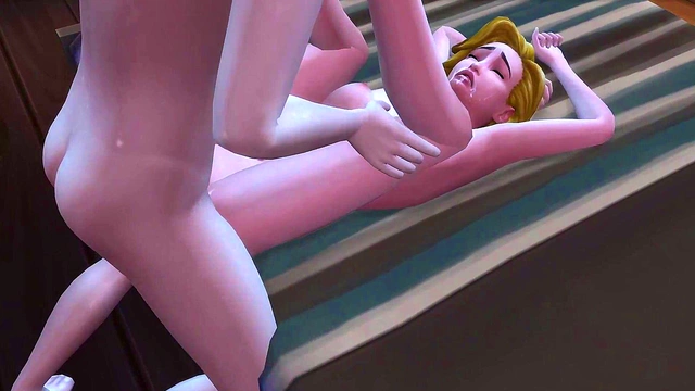 Delivery Man Gets Surprise Blowjob From Anime Girls In 3D Hentai Scene