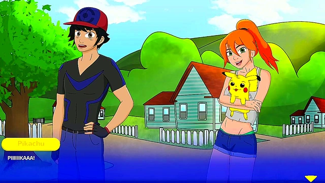 Gary Fucks Ash's Mom in Steamy Pokémon Hentai Adventure