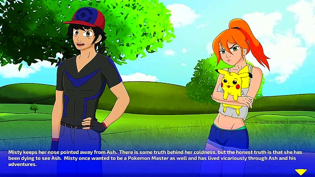 Gary Fucks Ash's Mom in Steamy Pokémon Hentai Adventure