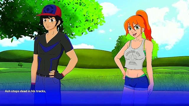 Gary Fucks Ash's Mom in Steamy Pokémon Hentai Adventure