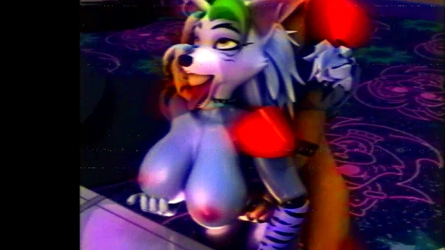 Furry Roxxane Wolf Rides Freddy in 3D Hentai FNAF Animation