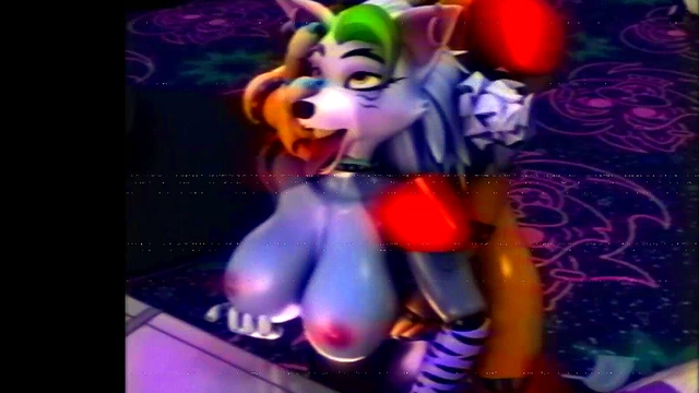 Furry Roxxane Wolf Rides Freddy in 3D Hentai FNAF Animation
