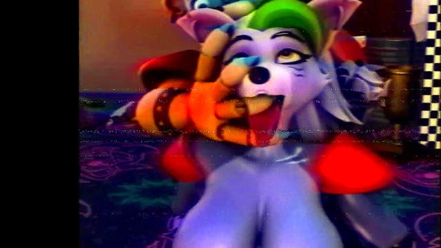 Furry Roxxane Wolf Rides Freddy in 3D Hentai FNAF Animation