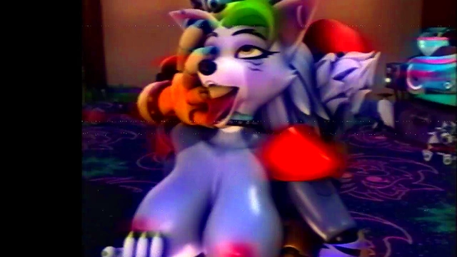 Furry Roxxane Wolf Rides Freddy in 3D Hentai FNAF Animation