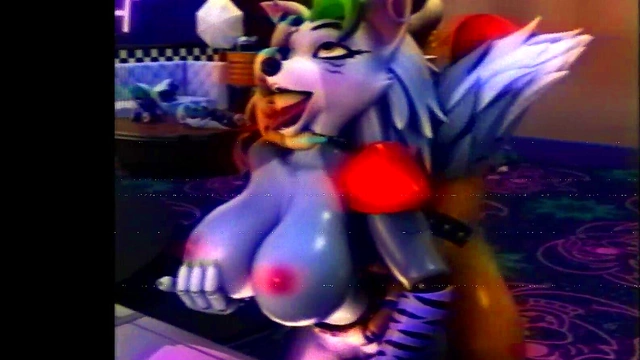 Furry Roxxane Wolf Rides Freddy in 3D Hentai FNAF Animation