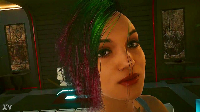 Goth Judy Alvarez Gets Animated Cunnilingus In Cyberpunk 2077 Render