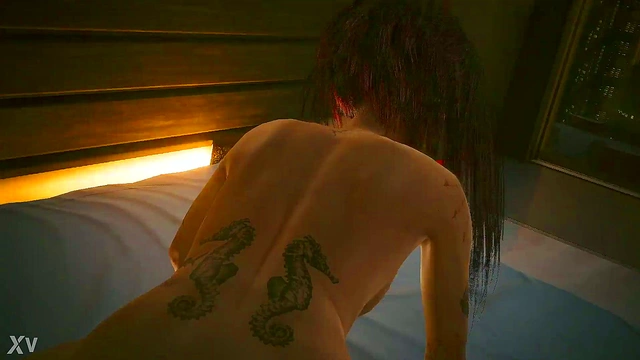Goth Judy Alvarez Gets Animated Cunnilingus In Cyberpunk 2077 Render