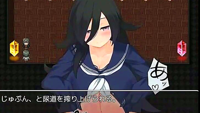 Shizuku Anime Girl Enjoys Intense Paizuri Action With Busty Tits