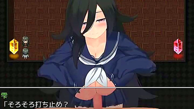 Shizuku Anime Girl Enjoys Intense Paizuri Action With Busty Tits