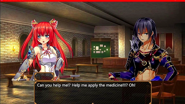 Horny Nick Fucks Anime Game Chick Eunice In Hot Hentai Action