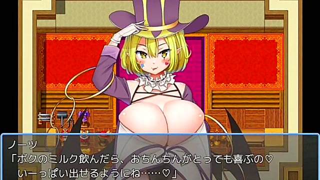 Horny Hentai Game Character Gets Fucked Hard & Cums Intensely