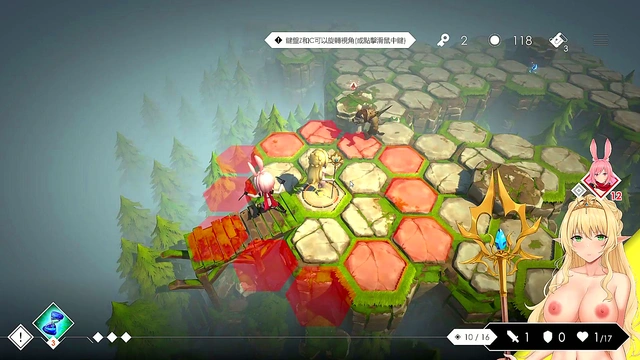 Horny Ryona Escapes Dungeon With HGame Action And Hot Hentai Sex