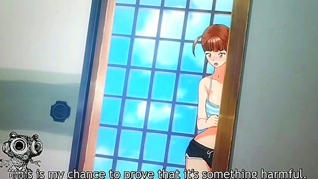 Busty Hentai Babe Takes a Walk Showing Off Her Massive Tits