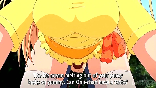 Horny Stepsister Jerks Off Her Stepbrother in Public for Hot Hentai Fun