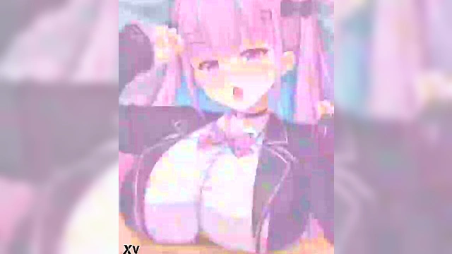 Cute Anime Chick Akua Zuri Shows Off Big Tits With Sexy Paizuri Action