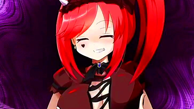 Horny Lilith Seduces With Anime Hentai Action