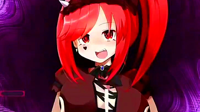 Horny Lilith Seduces With Anime Hentai Action