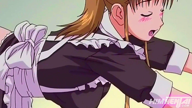 Busty MILF Cleaning Lady Gives Stepson Dildo Anal & Blowjob Feast