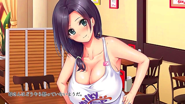 Family Cosplay at Bobbies Cafe – Japanese Hentai Hardcore Blowjob Action