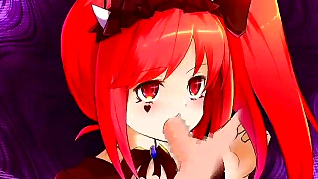 Lilith Anime Seductress Teases With Hentai Erotica Magic