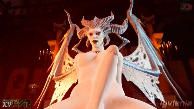 Demon Lilith Rides Big Dick In Hot 3D Hentai VR Action