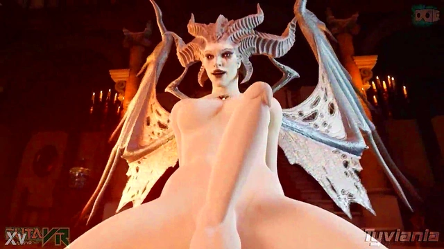 Demon Lilith Rides Big Dick In Hot 3D Hentai VR Action