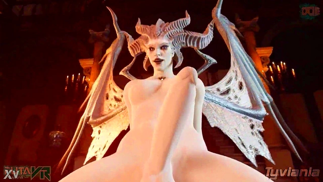 Demon Lilith Rides Big Dick In Hot 3D Hentai VR Action