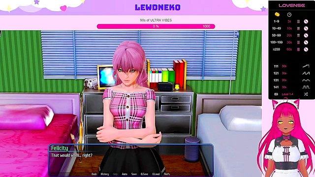 Busty VTuber Maid Gets Fucked Hard In Hentai Game Adventure With Multiple Orgasms
