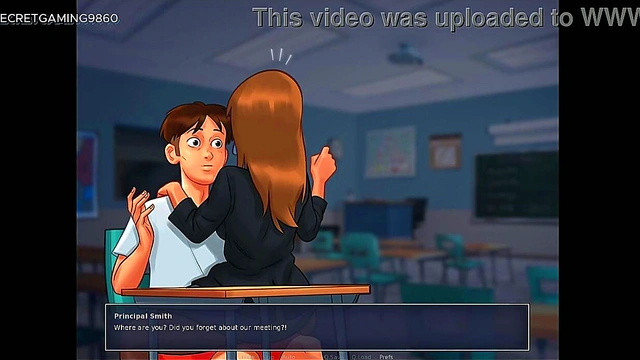 Busty Sex Teacher Gets Banged Hard In Classroom By horny Student