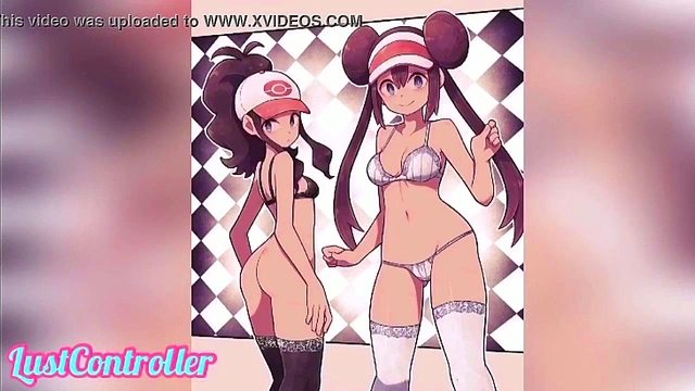 Lustful Pokemon Slideshow Compilation – Rosa’s Anime Adventures With Nintendo Kiss