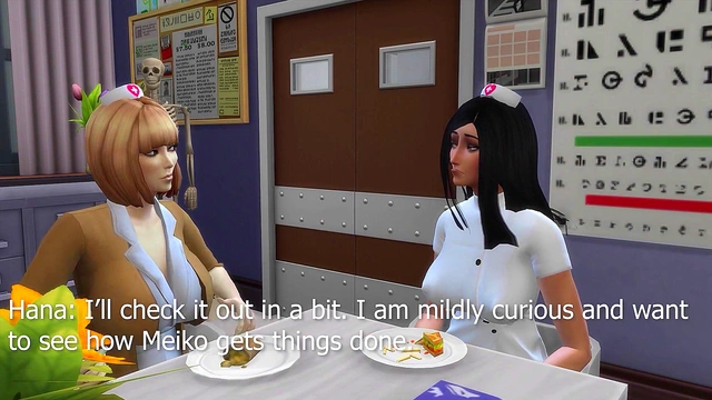 Meiko from Prison School Gets Naughty in Hospital Scene Anime Adventure