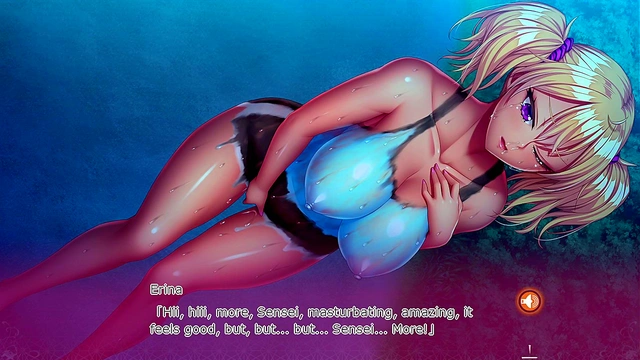 Cheeky Gal Becomes Sensei's Meat Masturbator in Public Hentai Scene