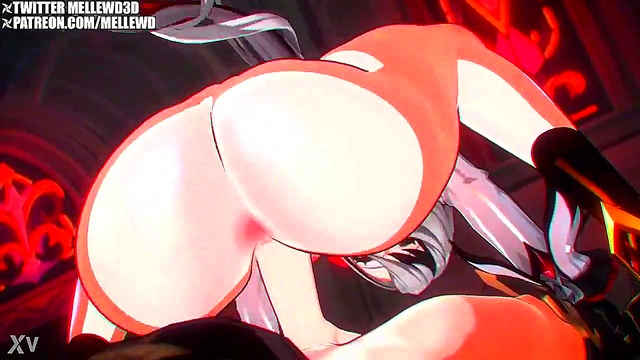 Genshin Impact Anime Babe Gets Big-Ass Creampie In 3D Hentai Action