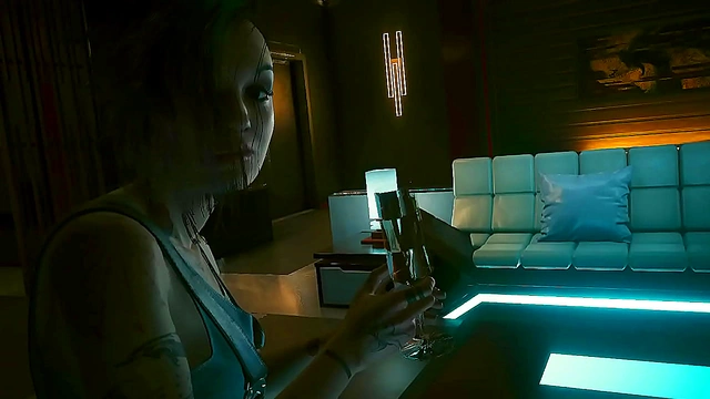 Cyberpunk 2077 – Judy Alvarez Rides Animating Woman In Futuristic 3D Action