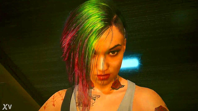 Cyberpunk 2077 – Judy Alvarez Rides Animating Woman In Futuristic 3D Action