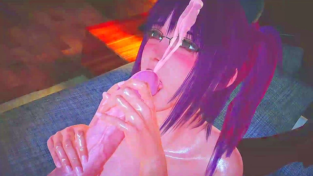 Succubus Cafe – 3D Anime Couple Enjoy Hot Sex In Mysterious Game World