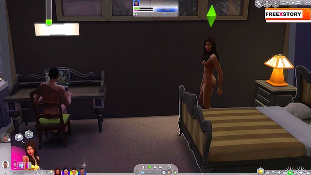 3D Anime Couple Engages in Hot Sims Sex Life Episode 1 Action