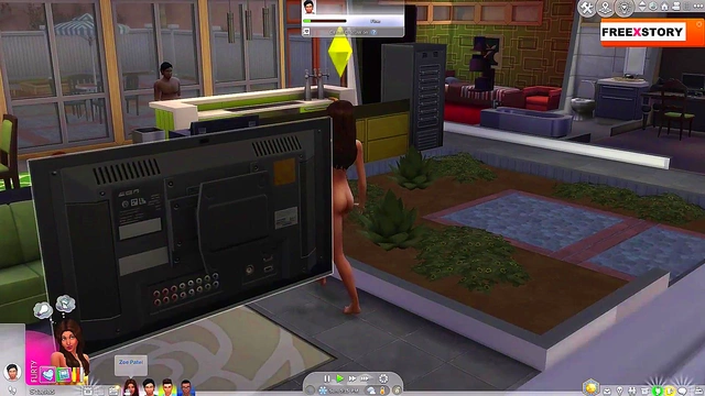 3D Anime Couple Engages in Hot Sims Sex Life Episode 1 Action