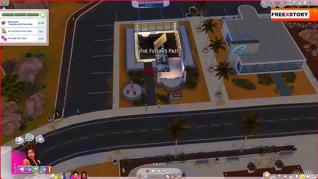 3D Anime Couple Engages in Hot Sims Sex Life Episode 1 Action