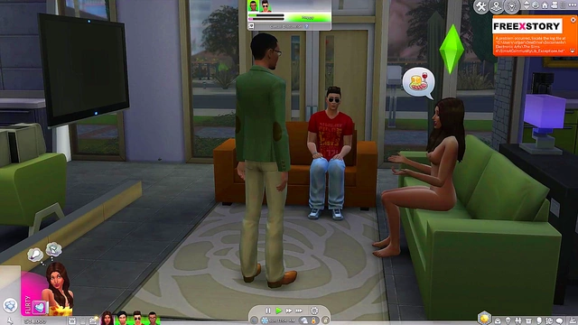 3D Anime Couple Engages in Hot Sims Sex Life Episode 1 Action