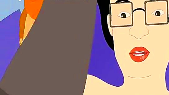 Horny Anime Couple Engage in Steamy Sex On The Hills