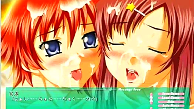 Hentai Eroge Couple Engage in Steamy Anime Sex Adventure