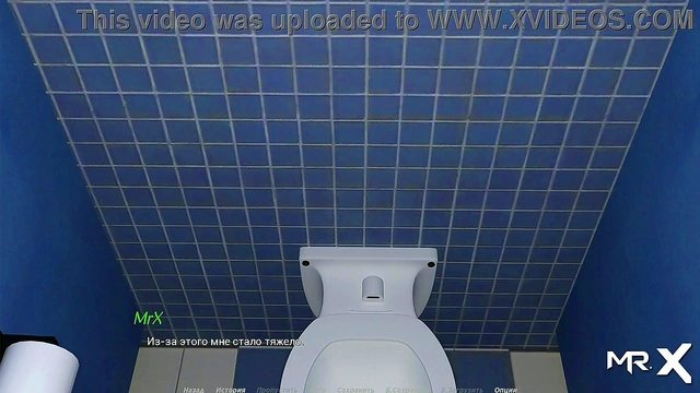 Redhead With Unshaven Pussy Gets Fucked Hard In The Toilet