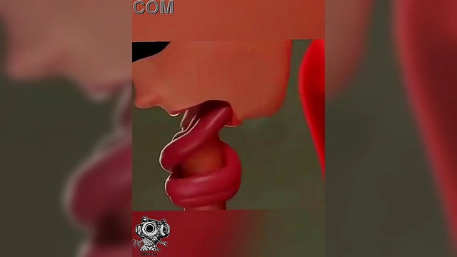 Supergirl Elastigirl Stretches Her Powers for Sexy Hentai Fun