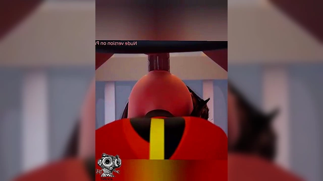 Supergirl Elastigirl Stretches Her Powers for Sexy Hentai Fun