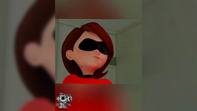 Supergirl Elastigirl Stretches Her Powers for Sexy Hentai Fun