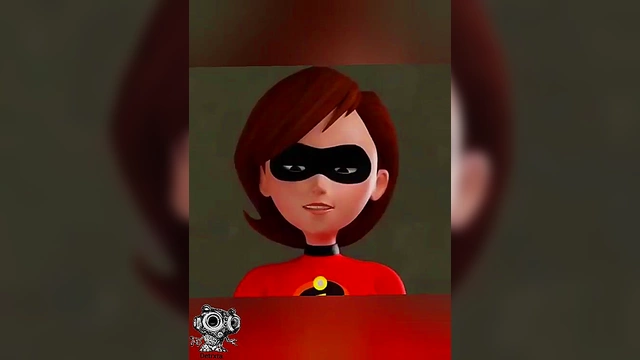 Supergirl Elastigirl Stretches Her Powers for Sexy Hentai Fun