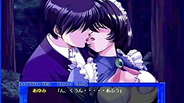 Hentai Eroge Couple Enjoy Intense Passionate Sex Session Together