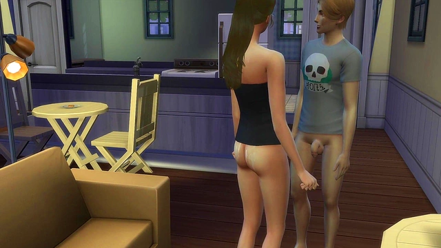 Friends Turn Shower Session Into Hot 3D Anime Blowjob & Bukkake Fun