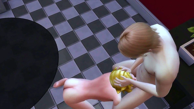The Sims – Friends Turn Lovers in Hot 3D Anime Yuri Adventure